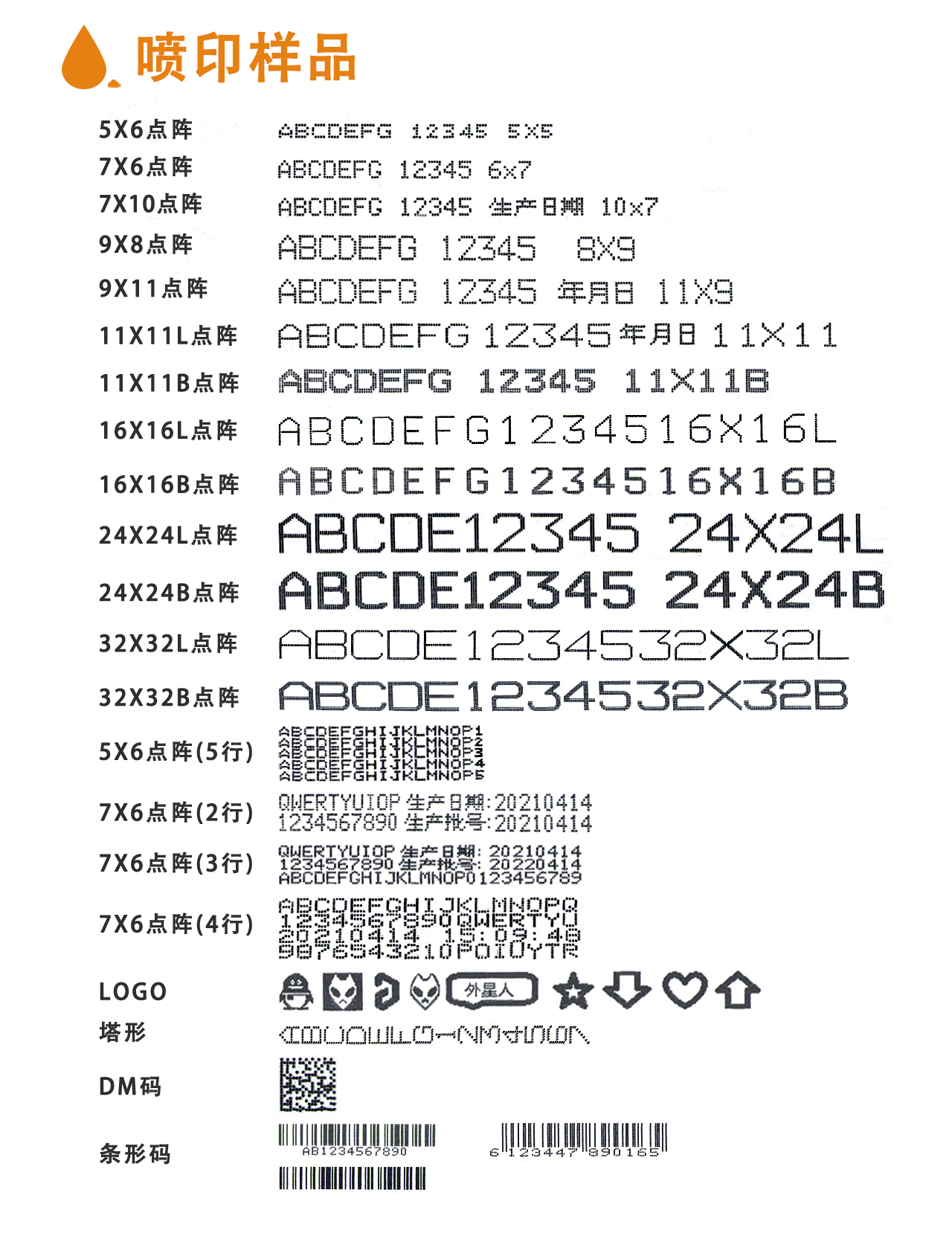 赢多多小字符喷码机 S200PLUS 系列